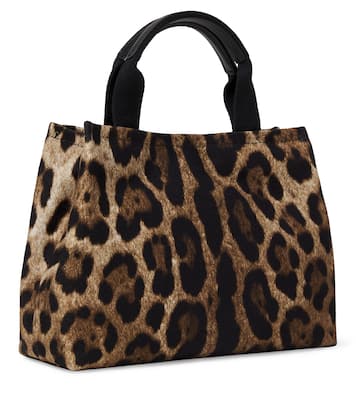 Sac DG en toile et cuir | Dolce&Gabbana Kids