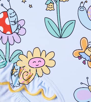 Baby Bug House printed swimsuit | Stella McCartney Kids