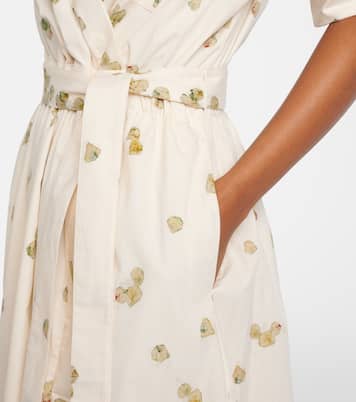 Robe portefeuille Lydia en coton mélangé | Altuzarra