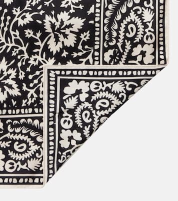 Foulard imprimé en soie | Toteme