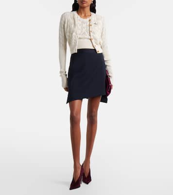 Ella cropped cotton sweater vest | Vivienne Westwood