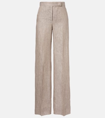 Weite Hose Deserto aus Leinen | Max Mara