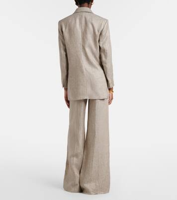 Weite Hose Deserto aus Leinen | Max Mara