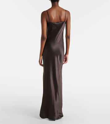 Robe longue Cami en charmeuse de soie | Nili Lotan