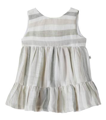 유아 - Calonge 스트라이프 리넨 드레스 | 1 + in the Family