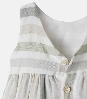 유아 - Calonge 스트라이프 리넨 드레스 | 1 + in the Family