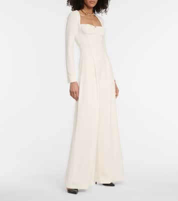 Mono Dawlish de crepé elastizado | Roland Mouret