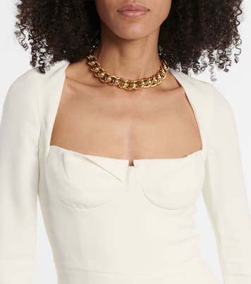 Mono Dawlish de crepé elastizado | Roland Mouret