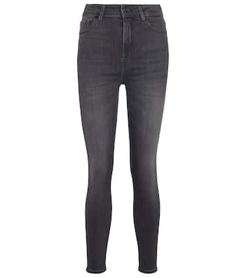 Aubrey Slim Illusion Luxe high-rise skinny jeans | 7 For All Mankind