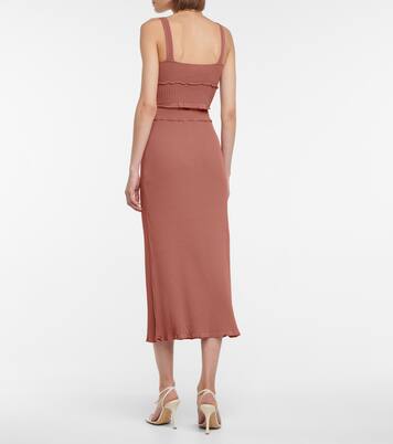 Ribbed-knit midi skirt | Altuzarra