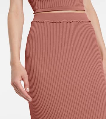 Ribbed-knit midi skirt | Altuzarra