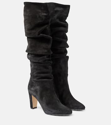 Stivali Calassohi 90 in suede | Manolo Blahnik