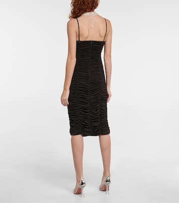 Ruched bustier midi dress | Magda Butrym