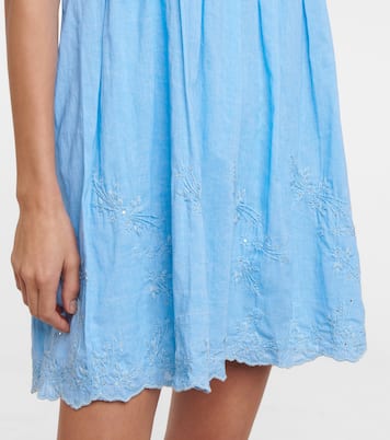 Vestido corto Baby Doll de algodón | Juliet Dunn