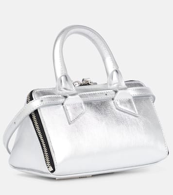 Borsa Friday Small in pelle metallizzata | The Attico