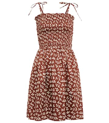 Robe imprimée en coton | Tory Burch