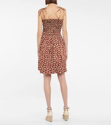 Robe imprimée en coton | Tory Burch