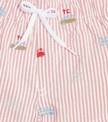 Bébé – Short de bain rayé et brodé | Tartine et Chocolat