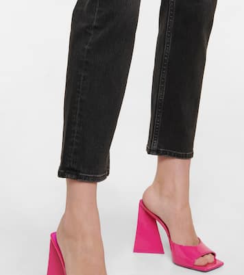 Jeans Girlfriend cropped de tiro medio | AG Jeans