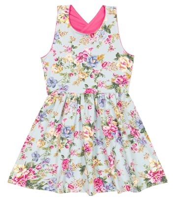 Vestido en mezcla de alogdón floreal | Polo Ralph Lauren Kids