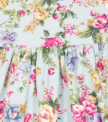 Vestido en mezcla de alogdón floreal | Polo Ralph Lauren Kids