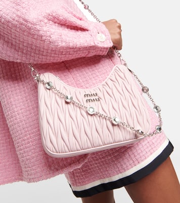 Borsa in pelle matelassé | Miu Miu