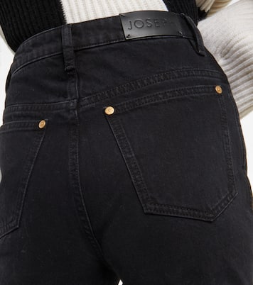 Fulham high-rise straight jeans | Joseph