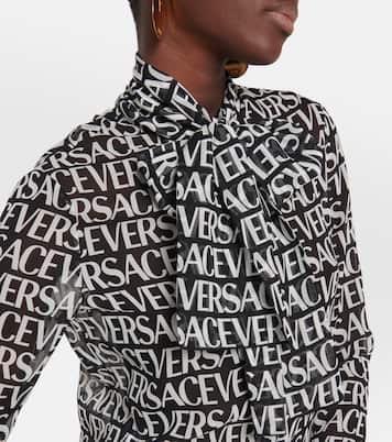 Bluse aus Seide | Versace