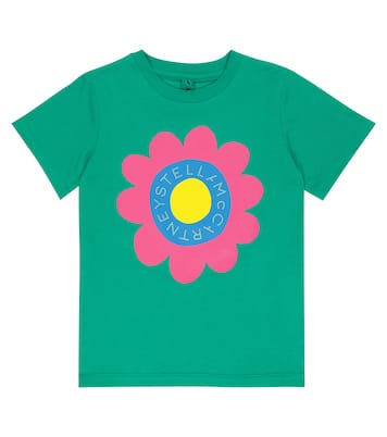 T-shirt en coton à logo | Stella McCartney Kids