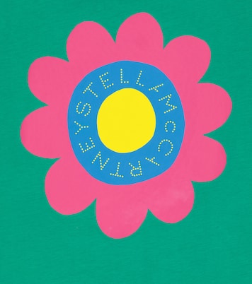 T-shirt en coton à logo | Stella McCartney Kids