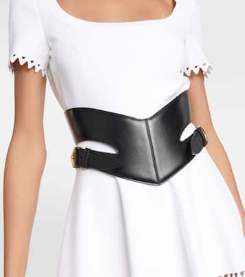 Cinturón de piel con aberturaa | Alaïa