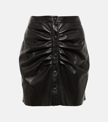 Minirock Carvelioga aus Leder | Isabel Marant