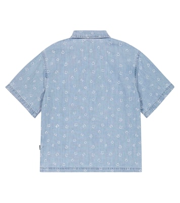 Camisa bowling en denim estampada | Molo