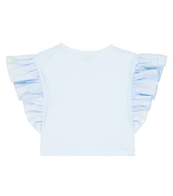 T-shirt in cotone con decorazioni | Monnalisa