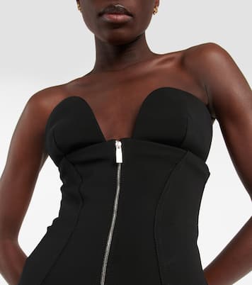 Strapless midi dress | Off-White