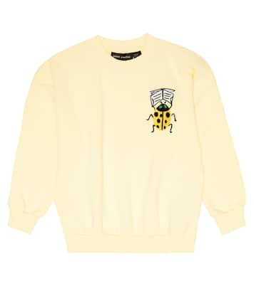 Sudadera de algodón bordada | Mini Rodini