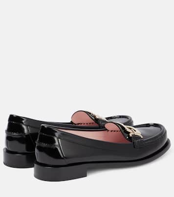 Morsetto leather loafers | Roger Vivier