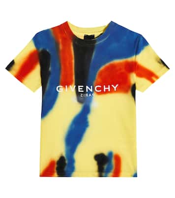 Camiseta en jersey de algodón con logo | Givenchy Kids