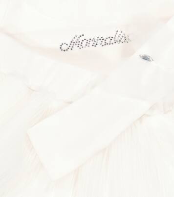 Bébé – Ensemble body, jupe et bandeau en coton | Monnalisa