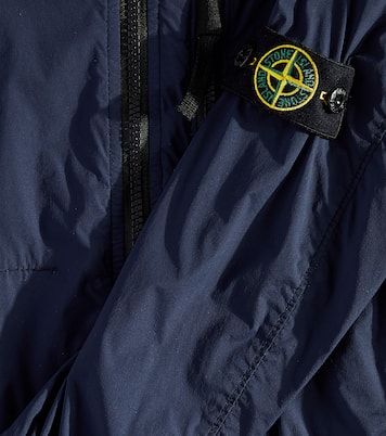 Zipped bomber jacket | Stone Island Junior
