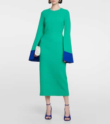 Wool midi dress | Roksanda