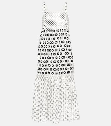 Midikleid aus einem Baumwollgemisch | Tory Burch