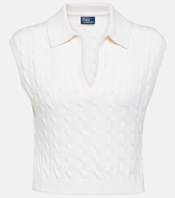 Chaleco en mezcla de lana trenzado | Polo Ralph Lauren