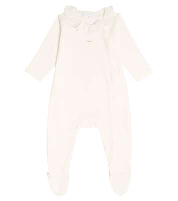 Bébé – Grenouillère et doudou en coton | Chloé Kids