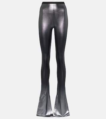 Carmen metallic flared pants | Rick Owens