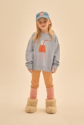 Sudadera de jersey de algodón estampado | Jellymallow