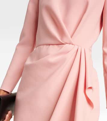 Gathered jersey midi dress | Carolina Herrera