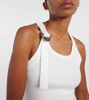 Safety Slider cotton-blend tank top | Dion Lee