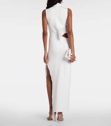 Robe longue Nova à perles | Galvan