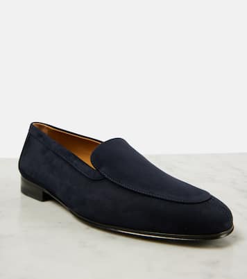 Mocassini Sophie in suede | The Row